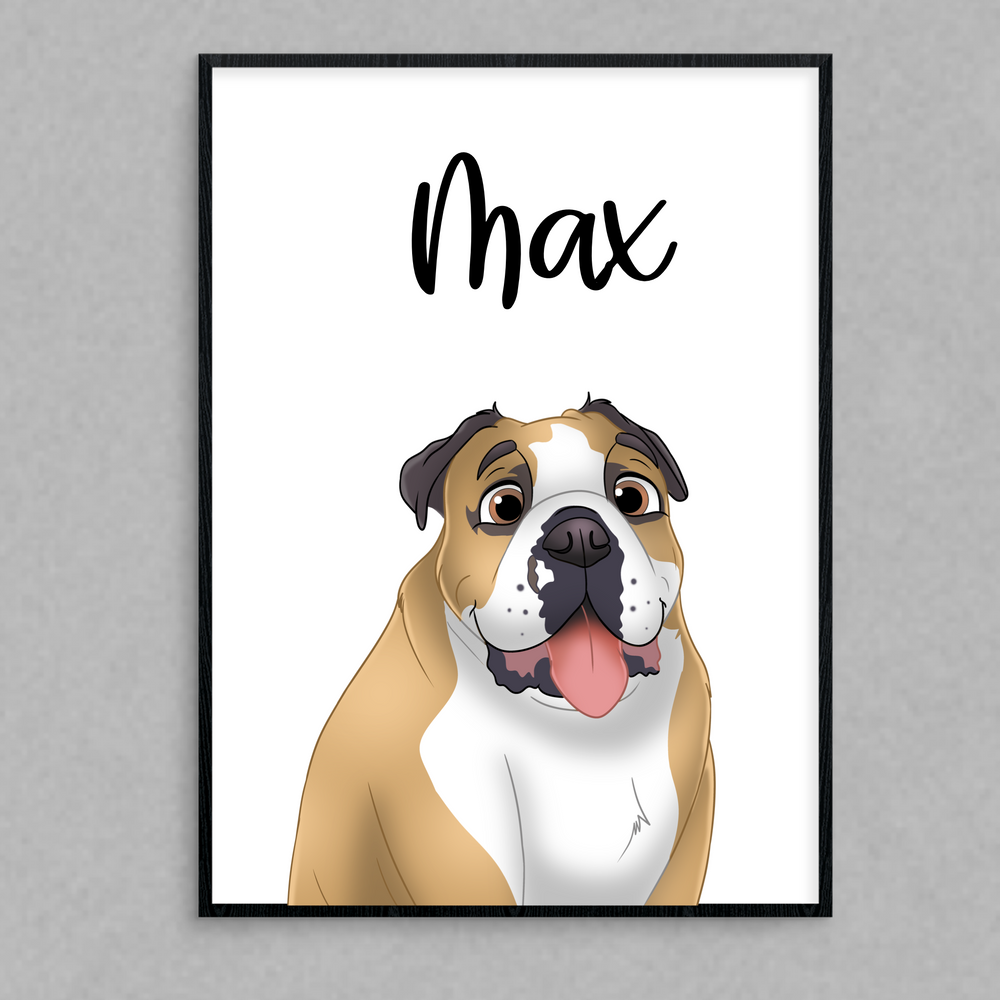Cute Cartoon Pet Print Gift #1 image